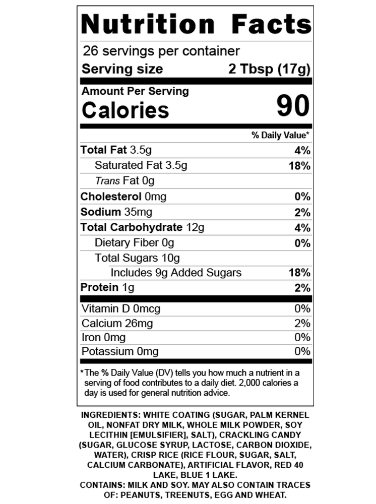 Fizzy Cotton Candy - 2 lbs.