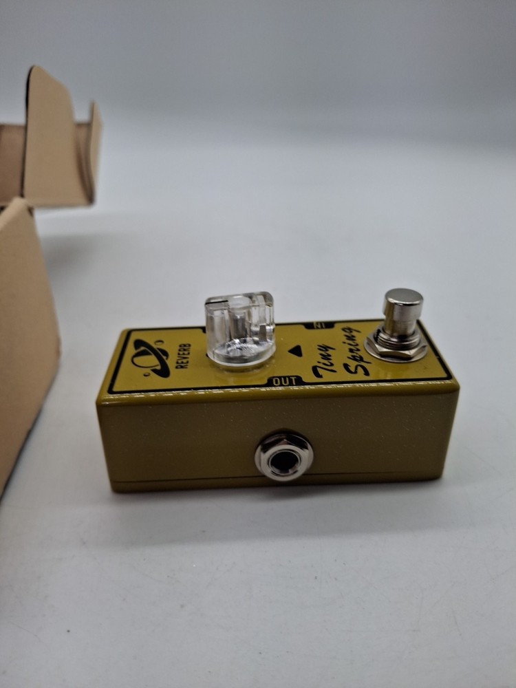 Tone City Tiny Spring Spring Reverb mini effect pedal True bypass