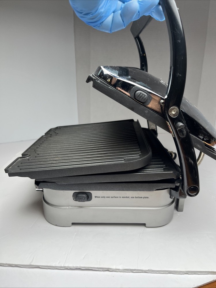 Cuisinart Gourmet Griddler GRID-8NPC - Griddle & Grill Plates - TESTED & WORKS