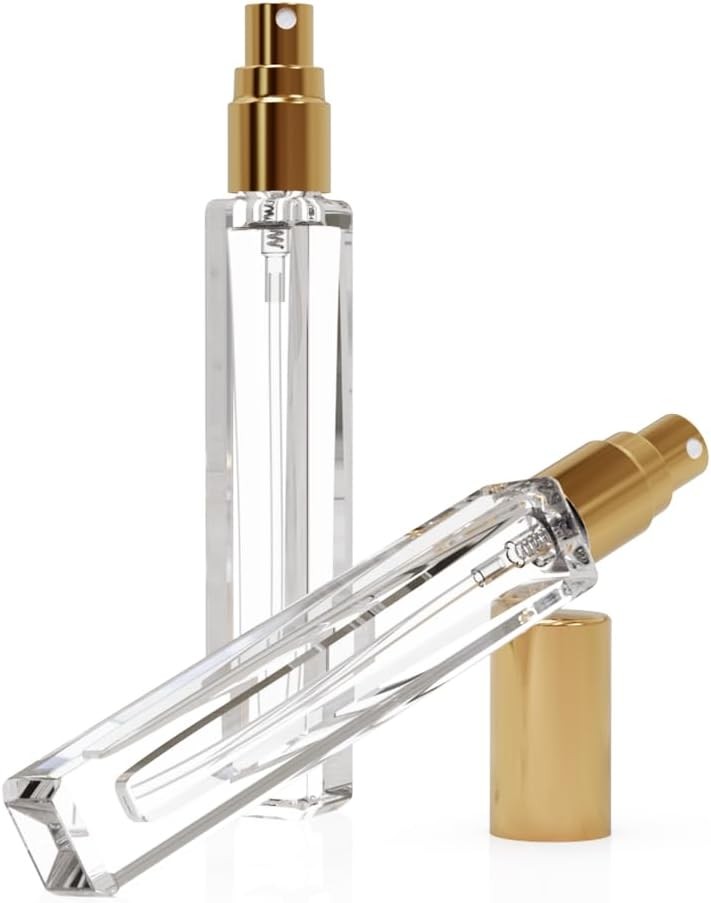 5PCS Cologne Atomizer Empty, 10ML Mini Perfume Bottles Refillable With Dispenser