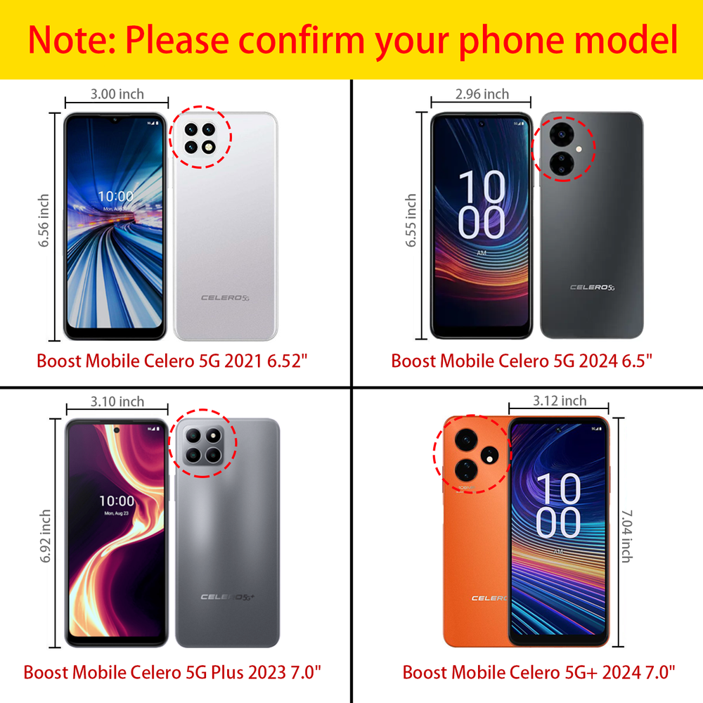 Digitizer LCD Touch Screen ± Frame Display For Boost Mobile Celero 5G / 5G Plus