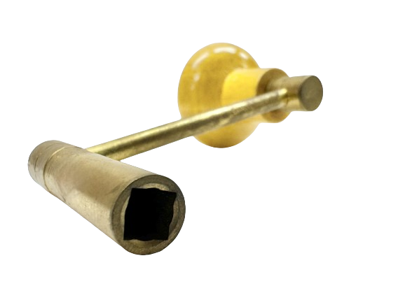 GRANDFATHER CLOCK WINDING KEY with Different Hole sizes