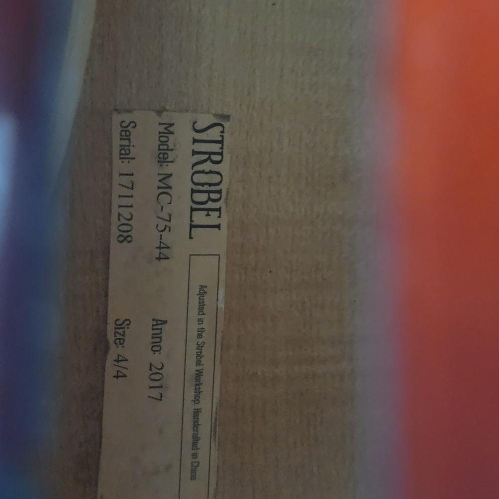 Strobel MC-75 Studen Series 4/4 Size Cello Outfit 2017