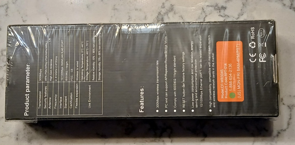 WiFi Extender Model: CF-WR304S