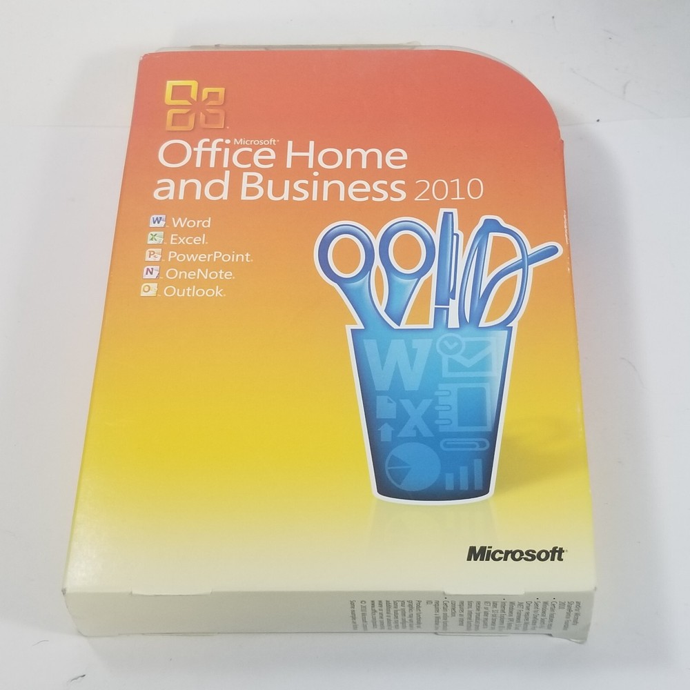 MS Microsoft Office 2010 Home and Business