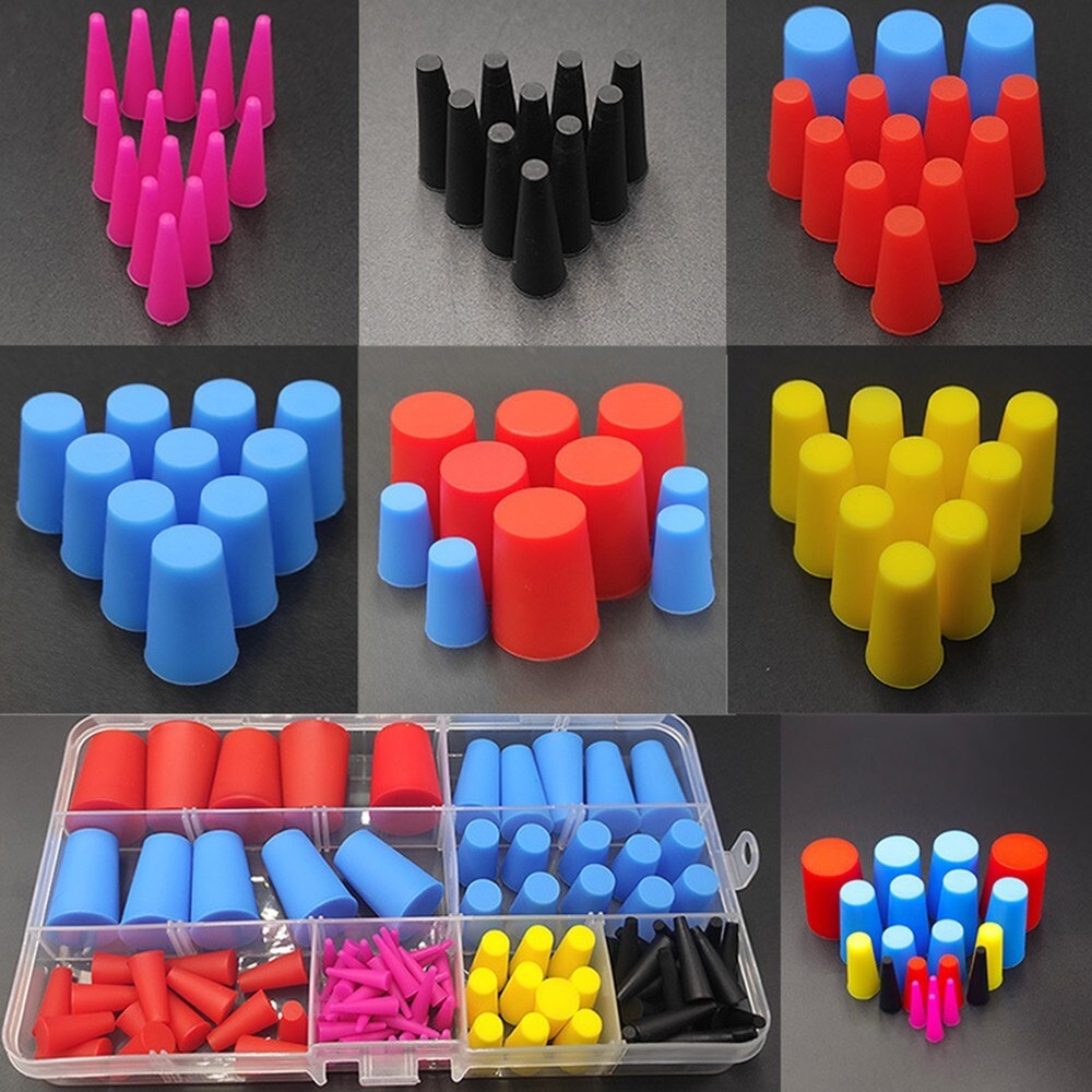 High Temp Silicone Assortment Kit 100 Pcs Wide Application Range