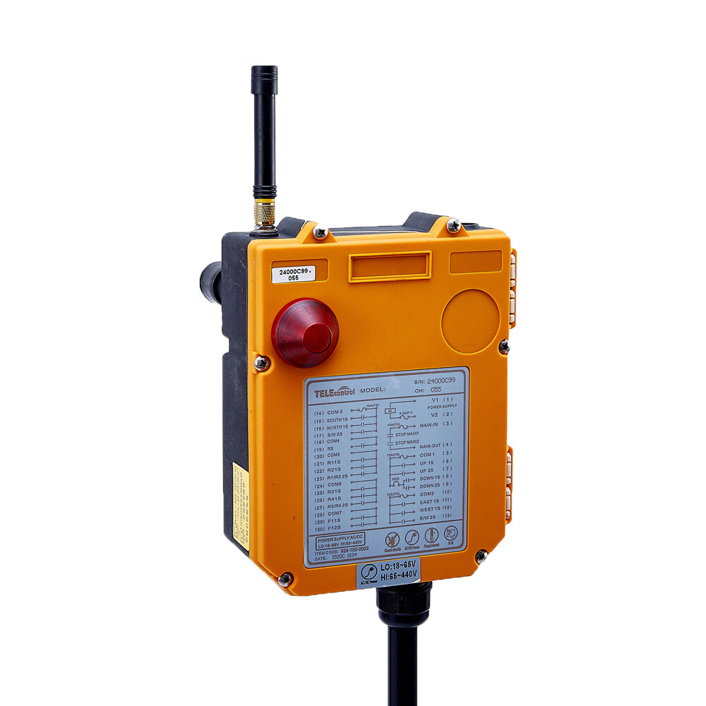Crane Single Step Industrial Wireless Radio Controller Remote Control Safety Key