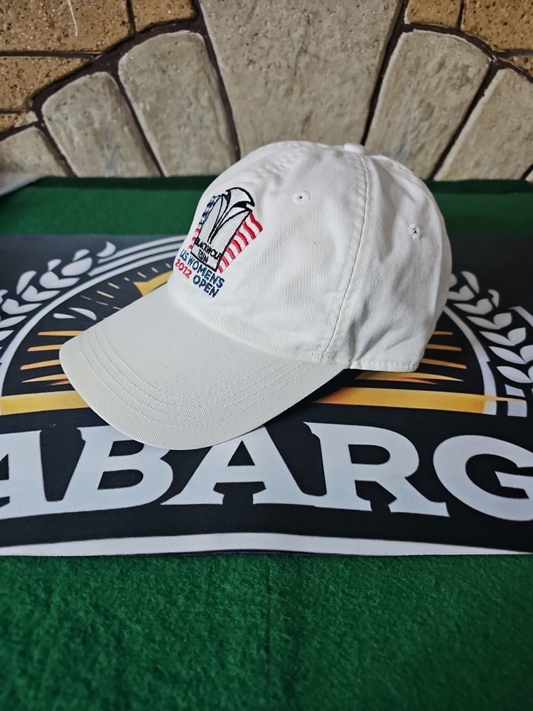 2012 US Women's Open Blackwolf Run Hat / USGA / Hook & Loop Strap / White
