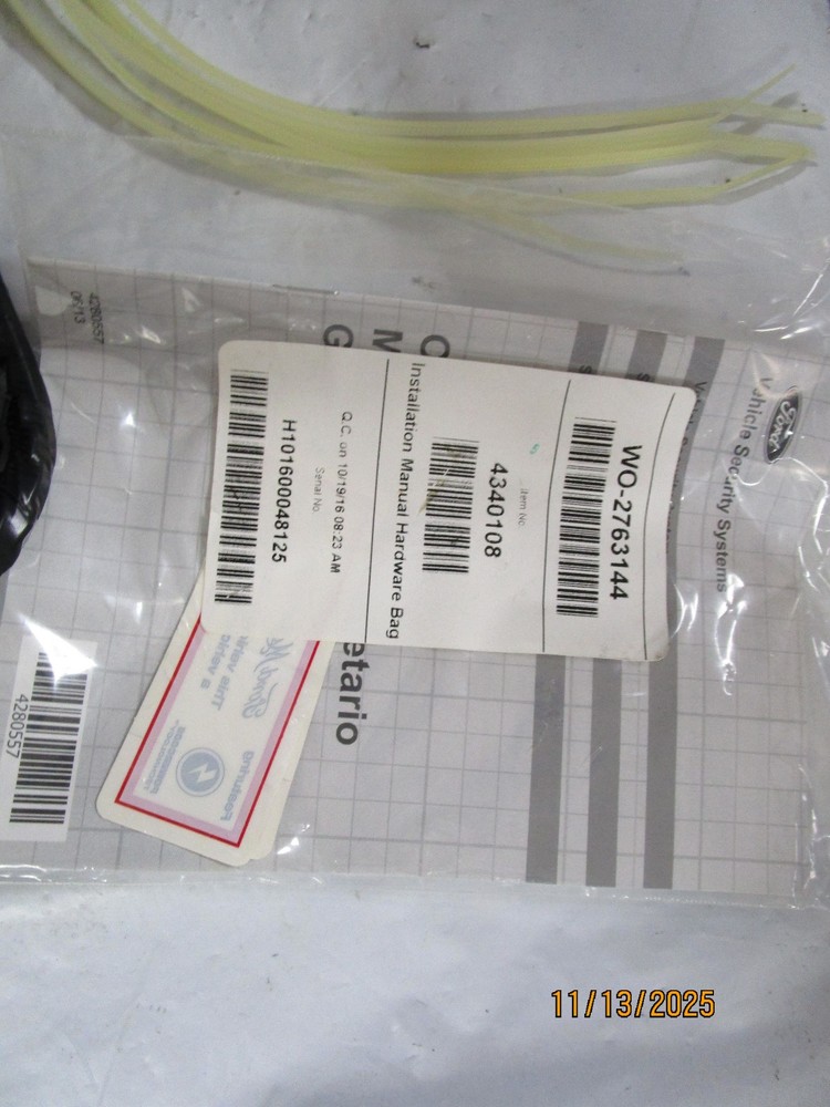 Ford Perimeter Plus GJ5Z-19A361-A Vehicle Security System