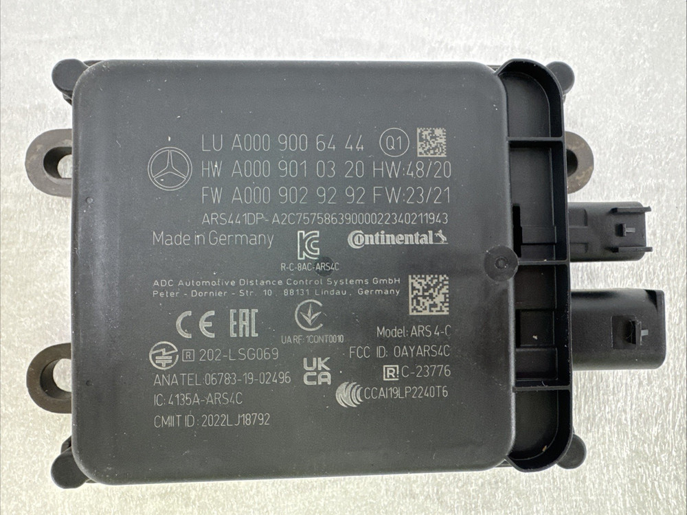 2023 Mercedes EQS 450 Front Radar Sensor. #EQ1