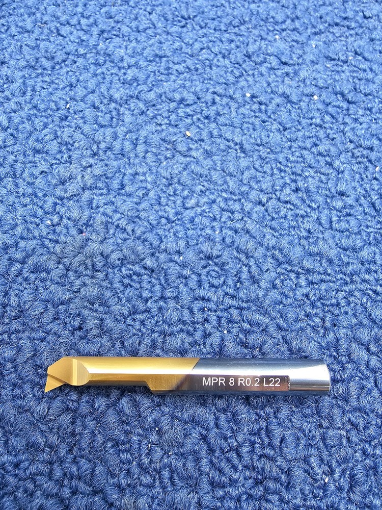 Carmex MPR 8 R0.2 L22: Solid Carbide Profile Boring Bar