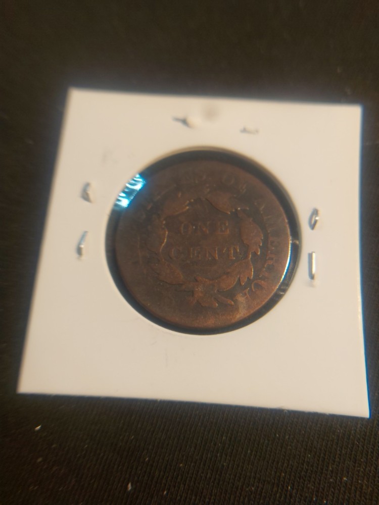 1826 1C BN Coronet Head Cent