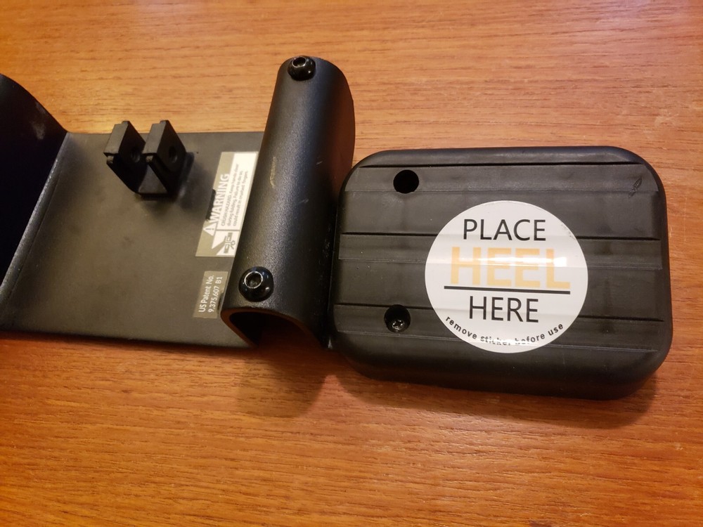 The DB Method Squat Exercise Machine Foot Rest - FOOT REST Replacement Part Only