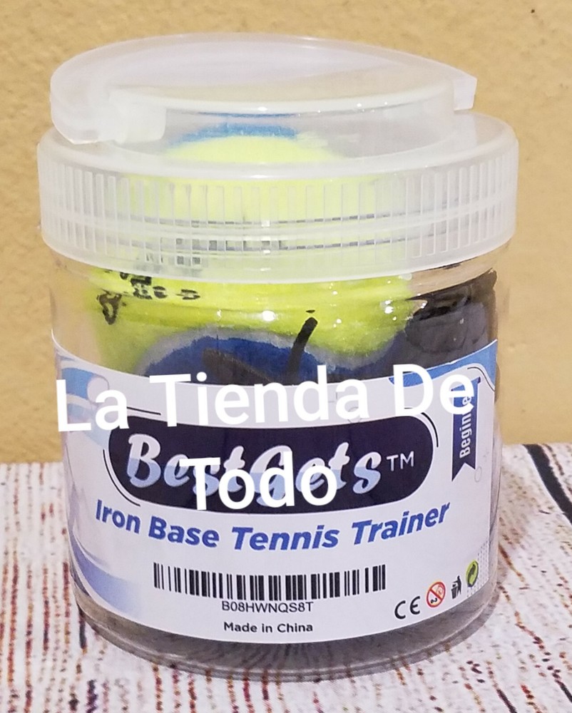 2 LB IRON BASE TENNIS BALL TRAINER READ