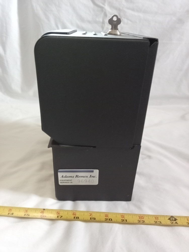 Lathem 4001 time clock Time Recorder Automatic Punch Analog Vintage Unit.