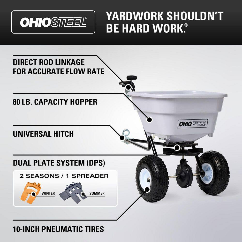 80 Lb. Poly Tow Spreader