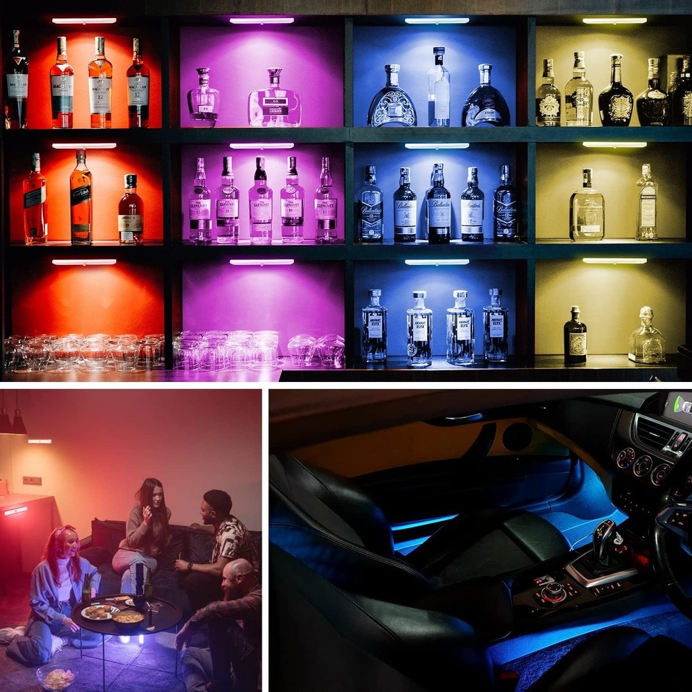 Adjustable Color Temperature Cabinet Lights