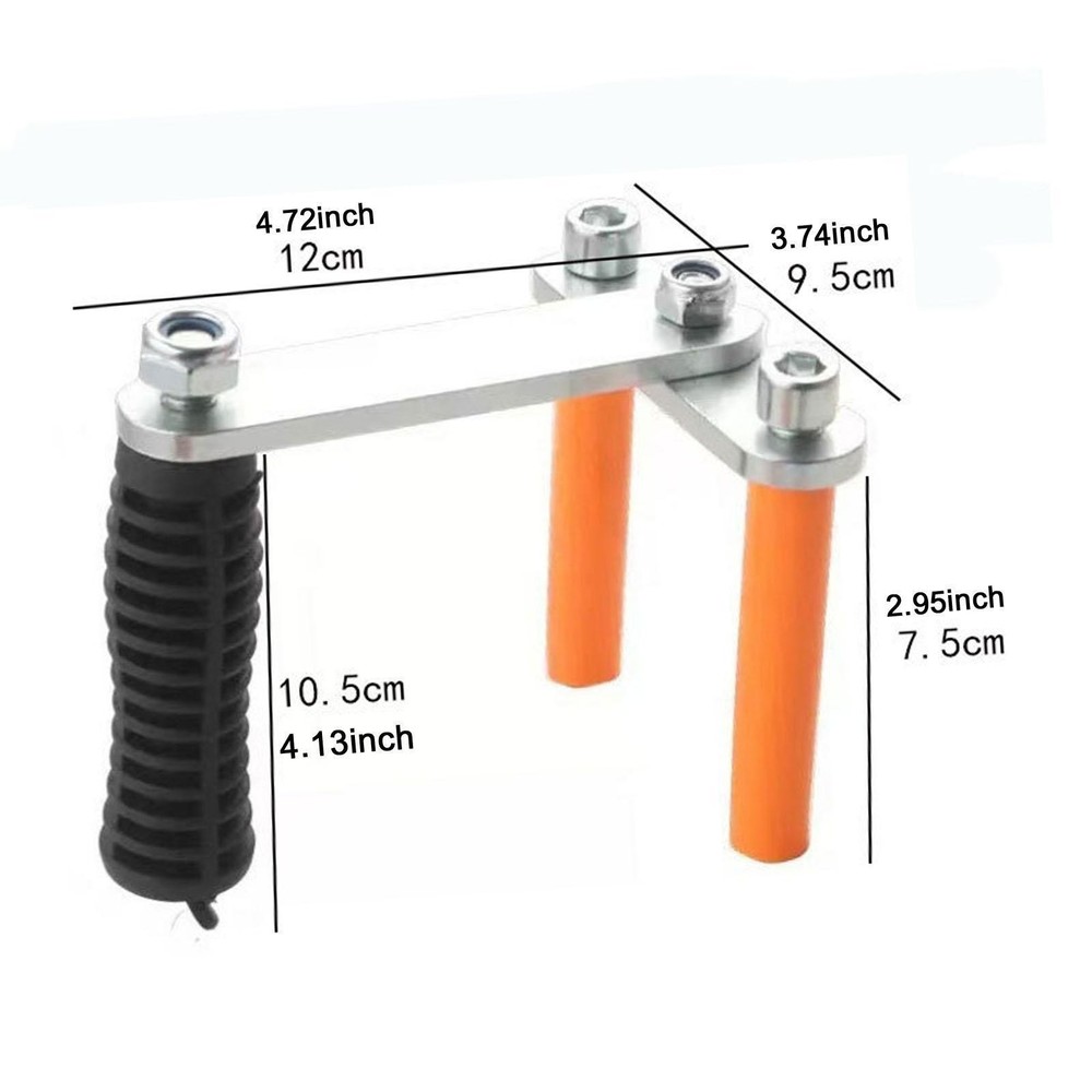 Granite Clamp Carry Lifting Tools Loading Heavy Duty Ergonomic Grip Stone