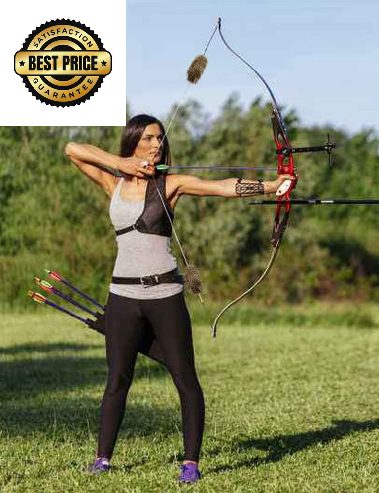 THREE ARCHERS Beaver Balls Bow String Silencers 2 Pack – Traditional Archery...