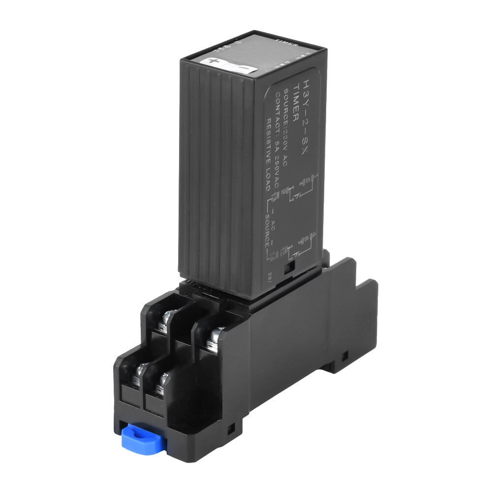 DC12V 24V AC220V Power on Time Delay Relay Controller With Digital Display