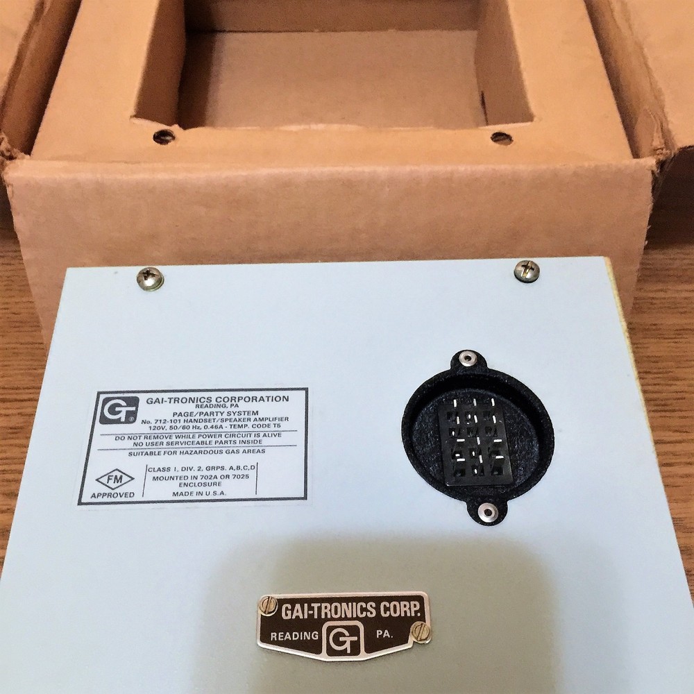 GAI-TRONICS 717-101 / 120VAC HANDSET / SPEAKER SYSTEM