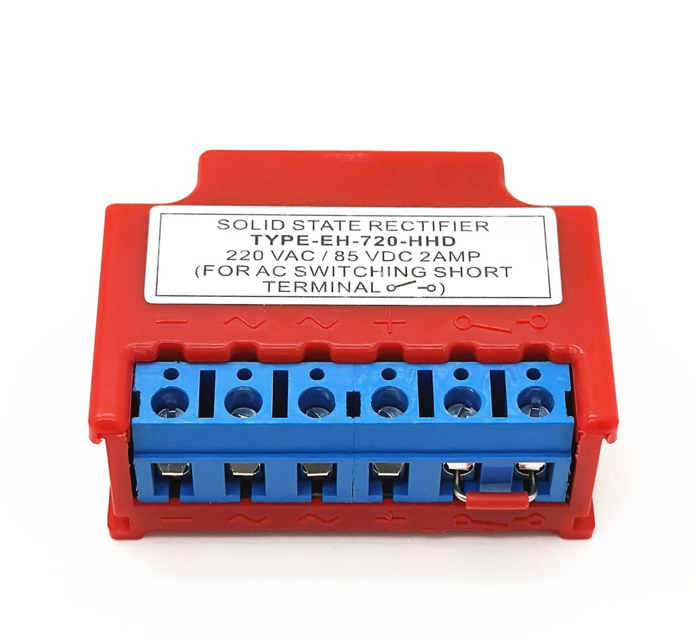 SOLID STATE RECTIFIER EH-720-HHD 220VAC/85VDC 2AMP brake module