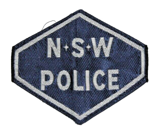 New South Wales Police Patch - NSW - Folded Patch