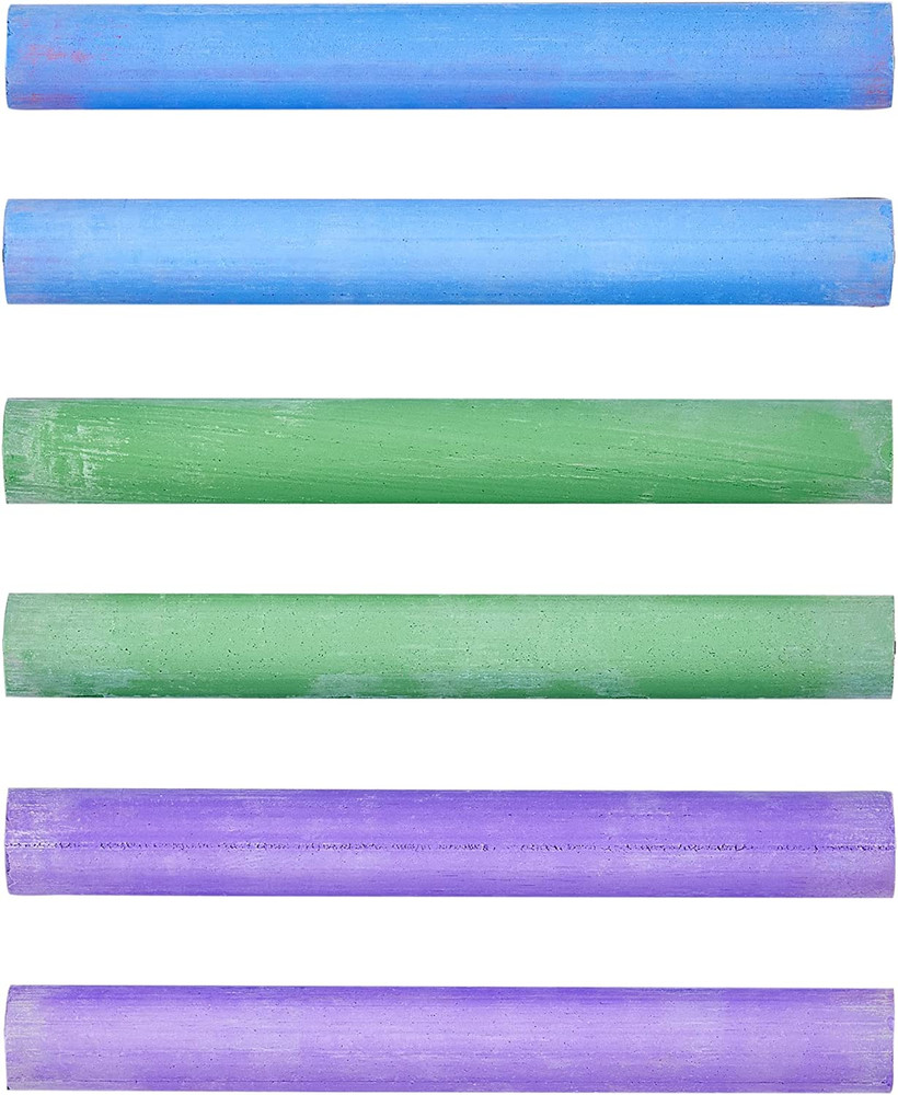Prang Board Chalk, Assorted Colors, 12 Count