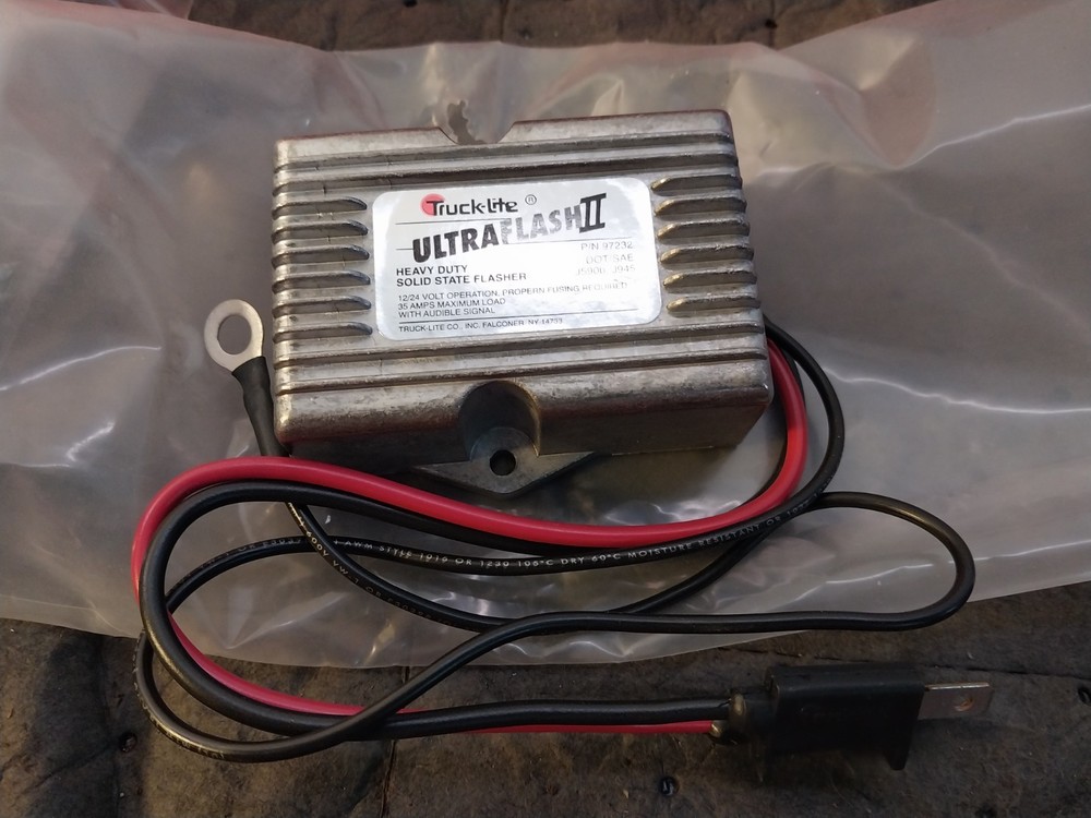 TruckLite 97232 Flasher Module Heavy Duty Solid State Aluminum 90fpm