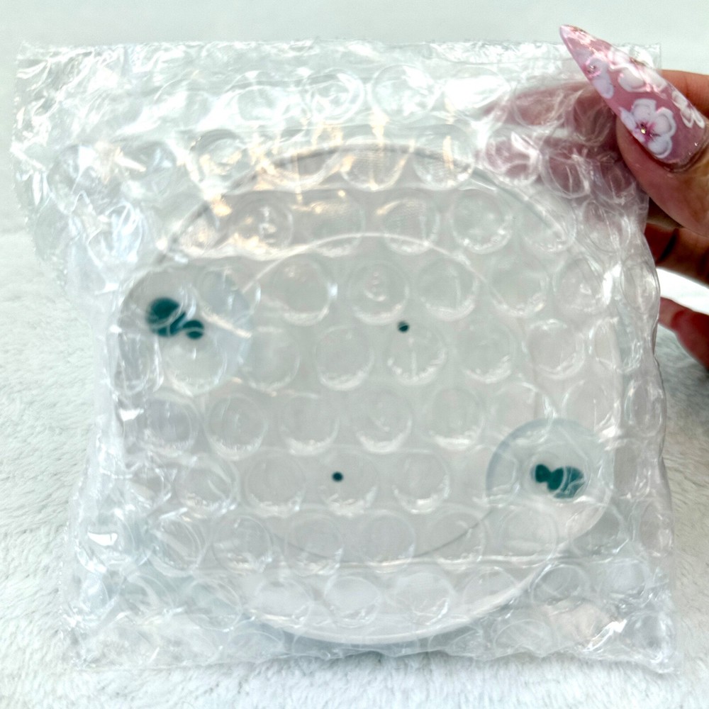 3.5" Round 10x Make-up Mirror w/Suction Cups