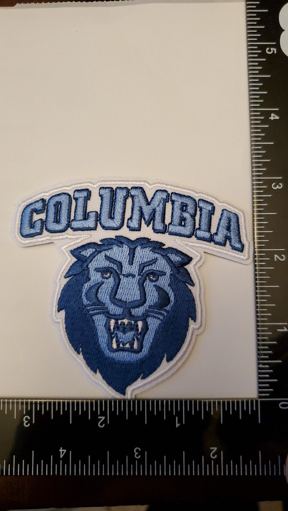 Columbia University Patch. Fully Embroidered. Iron On Backing. 3"x3"