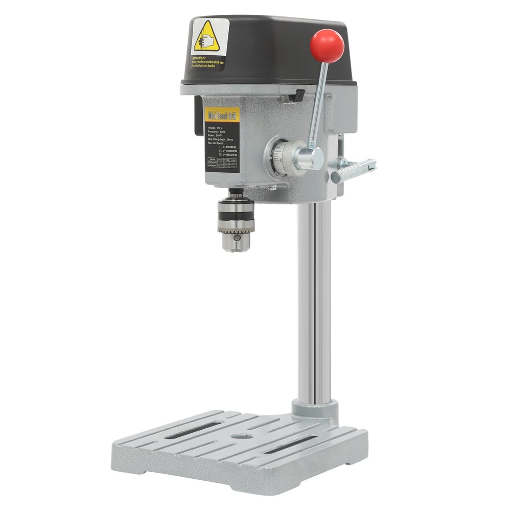 Portable Drill Press Electric Mini Drill Press Bench Small Benchtop Drill Press