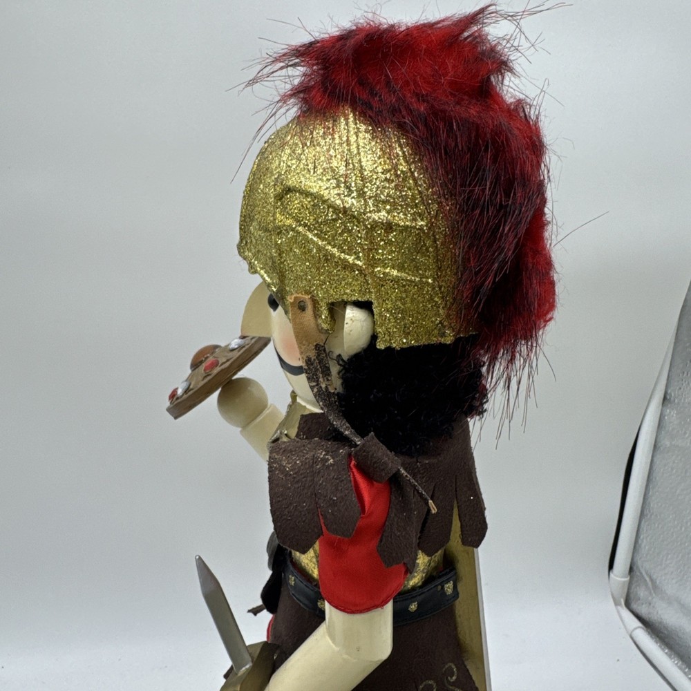 Gladiator & Lion Nutcracker 15” 2007 Bombay Company