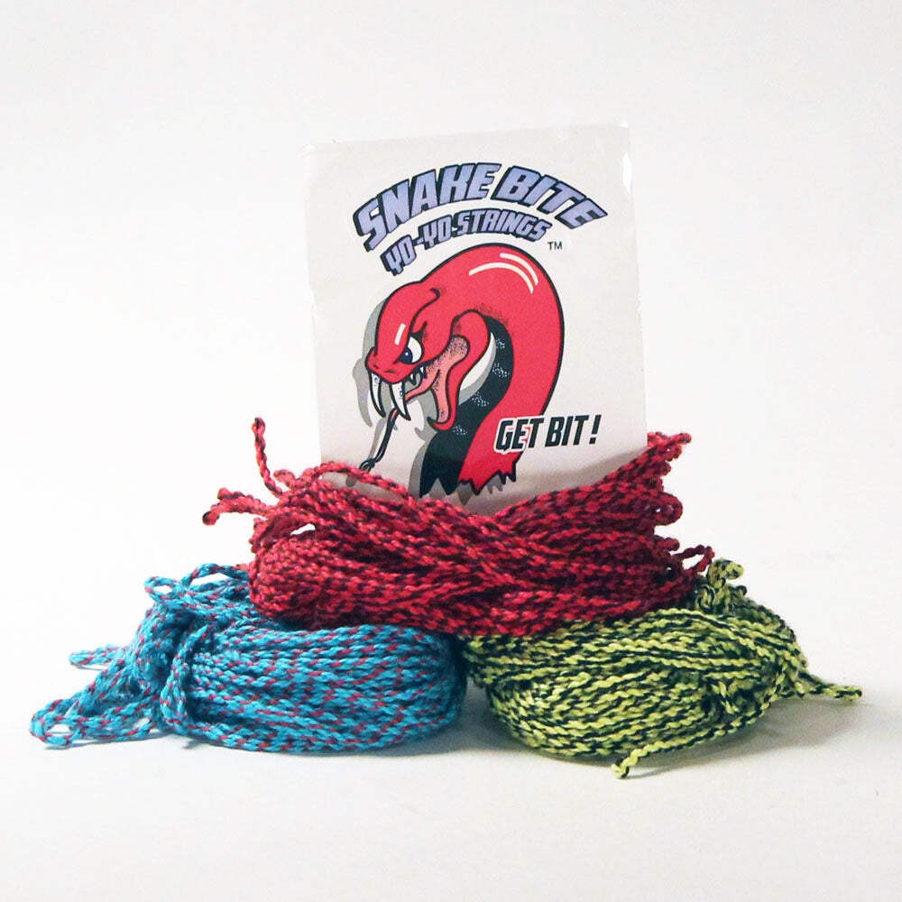 Snake Bite Yo-Yo Strings - Cotton - Normal T6 YoYo Strings - 10 Pack