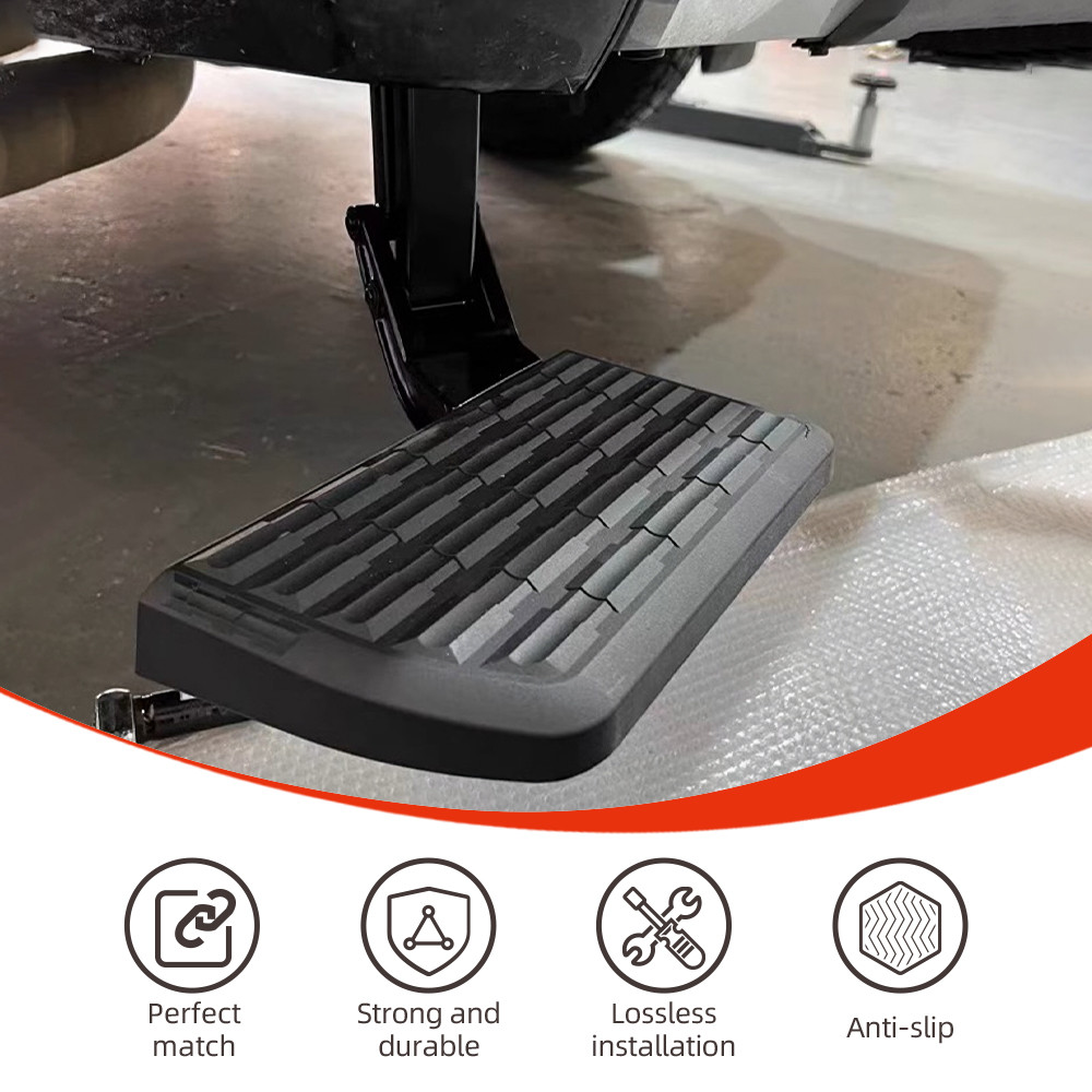 For Dodge Ram 1500 2500 3500 Rear Tailgate Bed Side Step Retractable Bumper Step