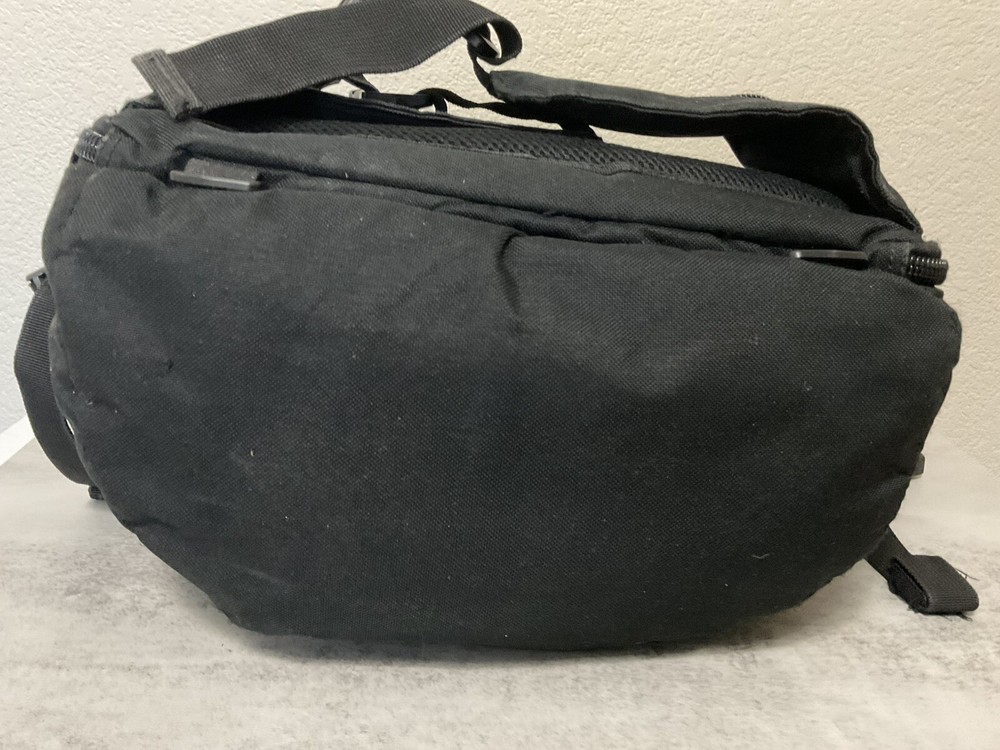 Fox Tactical Backpack Black Multi Compartments Hiking Outdoors - See Notes