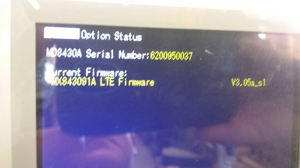 Anritsu MD8340A Signalling Tester LTE Ready!