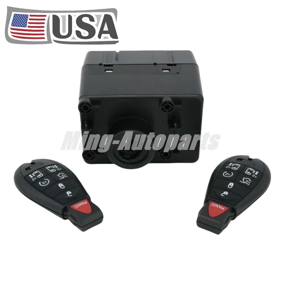 For 09-12 Dodge Ram 1500 Wireless Ignition WIN Module Node -Programmed w/Keys US