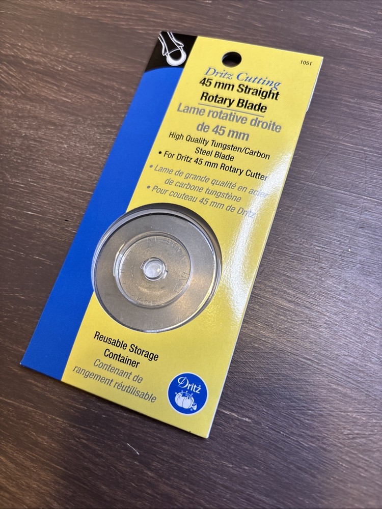 Dritz Straight Rotary Blade Refill: 45mm