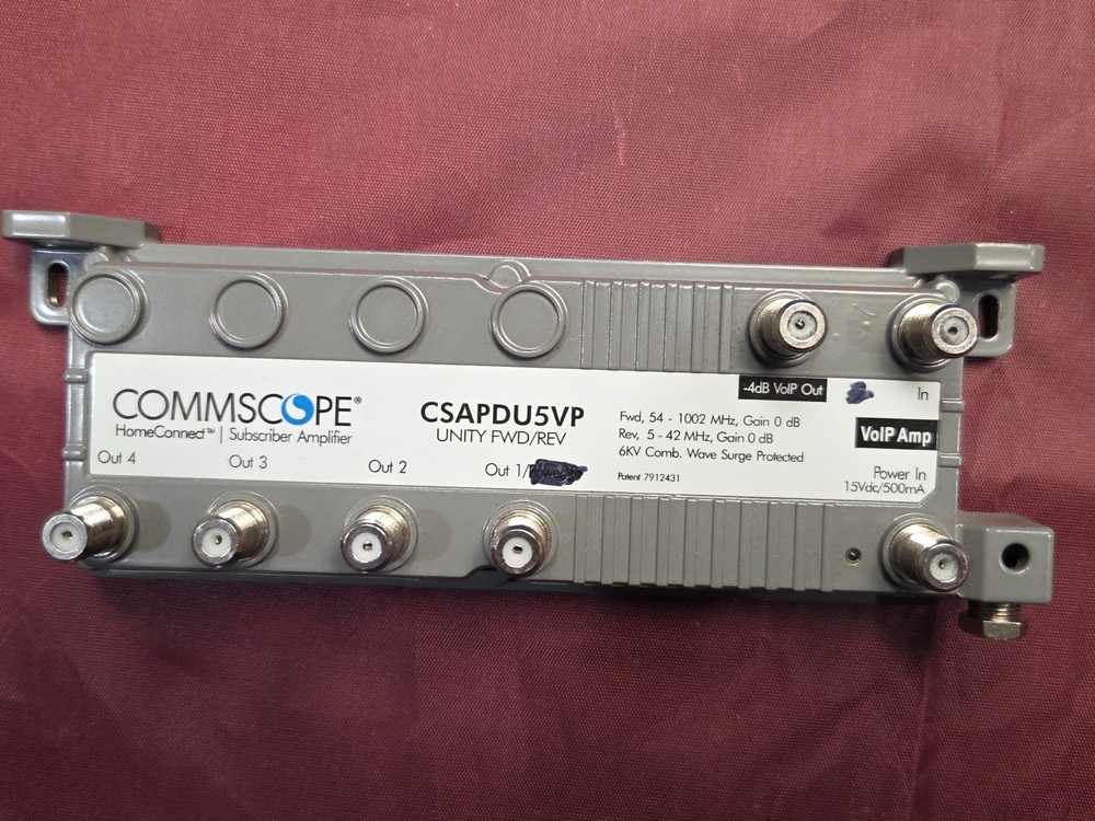 HomeConnect Commscope CSAPDU5VP Amplifier Only - Fast Shipping!!!