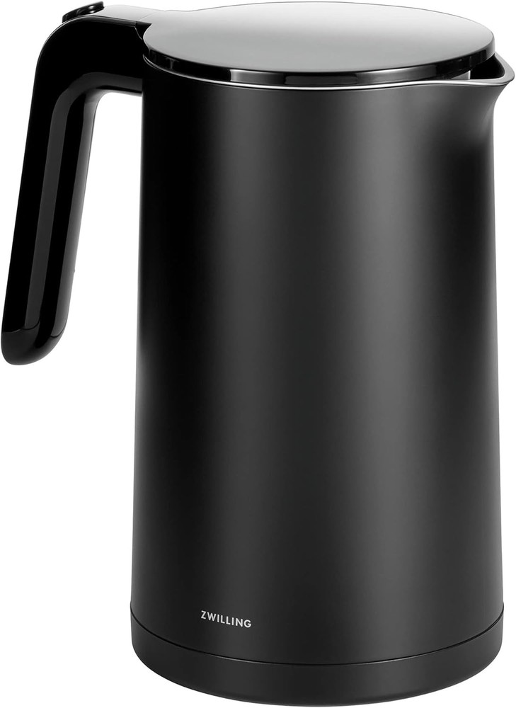 ZWILLING Enfinigy Pro Electric Kettle 1.5L Black Matte Cool Touch Fast Boil