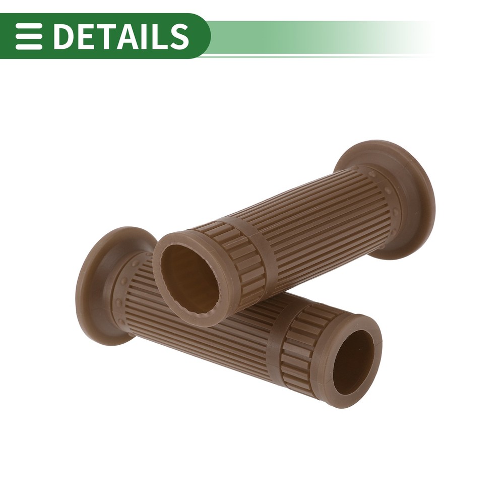 Motorcycle Knobs 1" 25mm TPU Light Brown