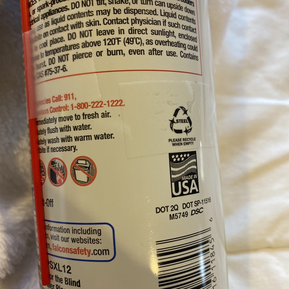 DUST OFF RET10521 Disposable Duster 12 Oz for Keyboards Computers Electronics