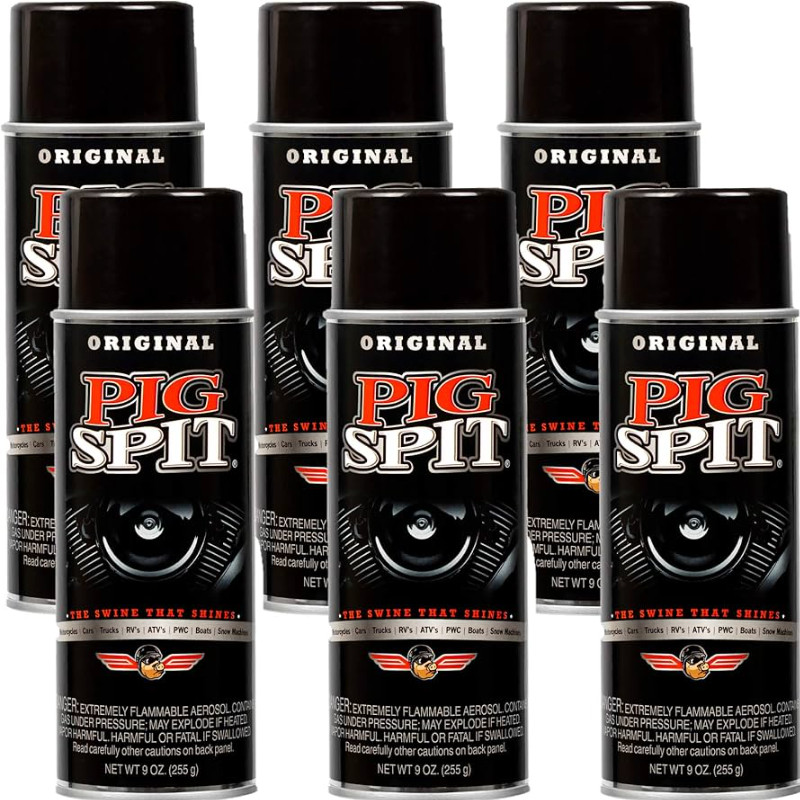 Pig Spit 9 oz Pack of 6