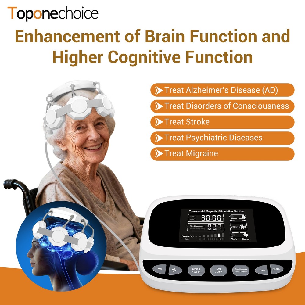 TMS Therapy Neuromodulation Device Support Memory Cognitive Wellness