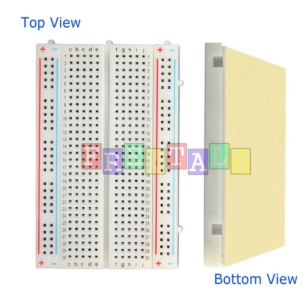 6X Mini 400 Points Prototype PCB Solderless Breadboard Protoboard