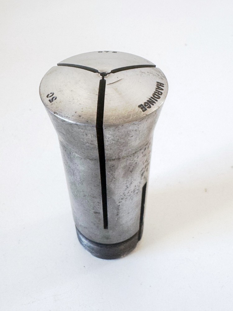 .072" HARDINGE 5C Round Collet External & Internal Threads USA