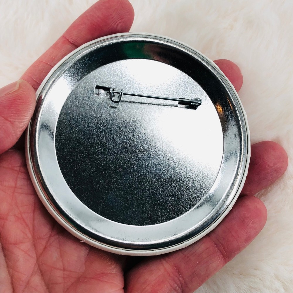 Vtg Datasel Gold Computer Software Advertising Button Pin