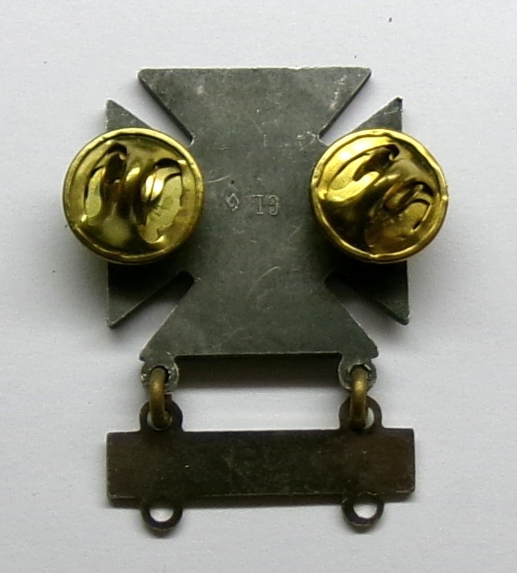 U.S. Army Basic Qualification Sharpshooter Badge with MACHINE GUN BAR