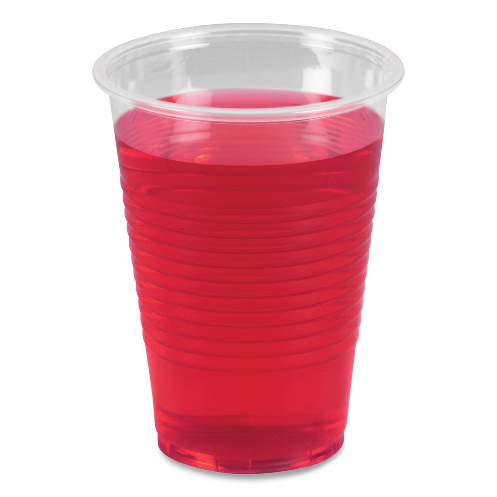 Boardwalk TRANSCUP9PK 9 oz. Polypropylene Cold Cups - Translucent (100/PK) New